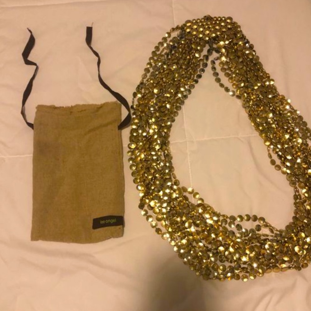 Lee Angel statement necklace